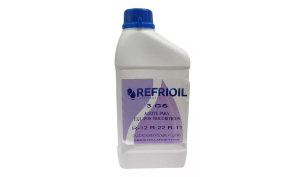 ACEITE R12 Aceite refrigeración R12 R22 R11 3gs x 1L - Imagen 1