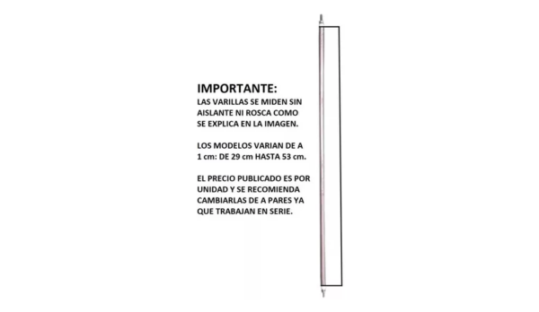 Resistencia Horno Eléctrico Grill Velas Repuesto 40 A 53 Cm - Imagen 4