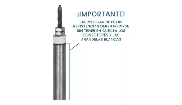 Resistencia Horno Eléctrico Grill Velas Repuesto 40 A 53 Cm - Imagen 2