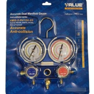 Manifold VALUE R410a Blister (no incluye mangueras)