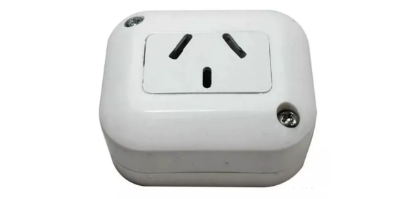 TOMA EXT 20AMP Toma Exterior Simple 10amp Taad - Imagen 1