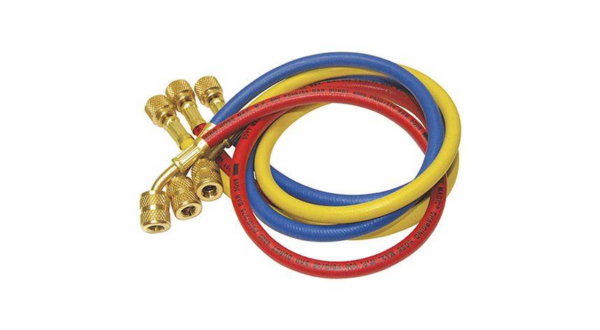 Mangueras manifold JR juego x 3 (R22 - R12 - R134a x 180cm) - Imagen 1