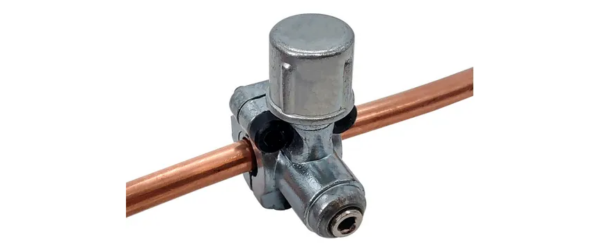 Válvula pinche 1/2" comercial MM refrigeración - Imagen 1