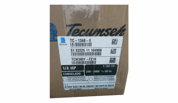 Motocompresor FAMILIAR TECUMSEH 1/4hp R134a - Imagen 3